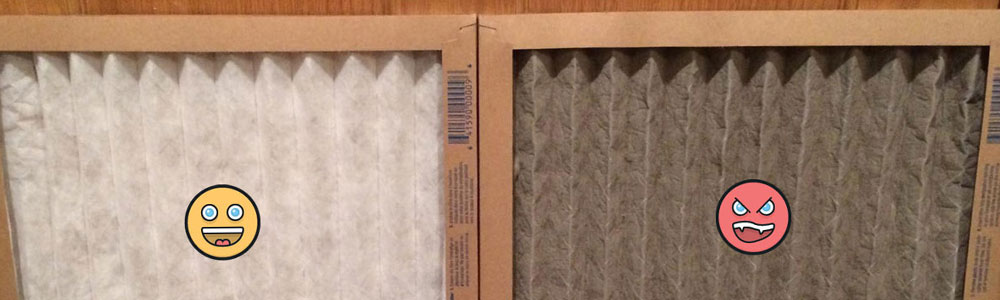 Change your furnace filter every 1-3 months to avoid even more symptoms!