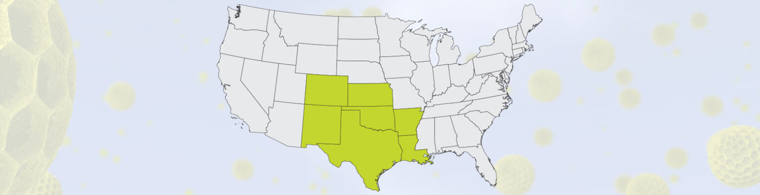 Pollen Allergy Seasons South - South Central Pollen Seasons 1536x394