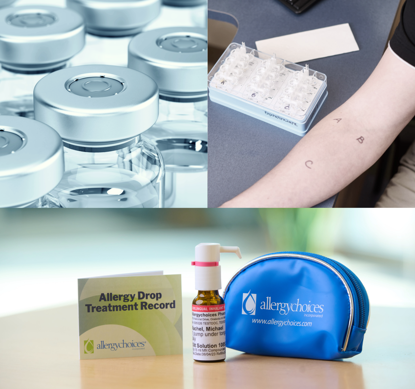 allergychoices services collage