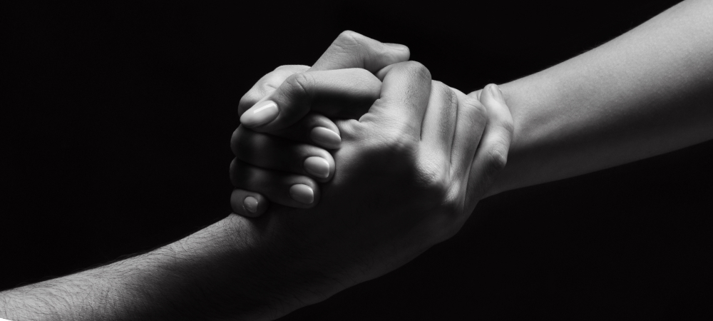 hand in hand